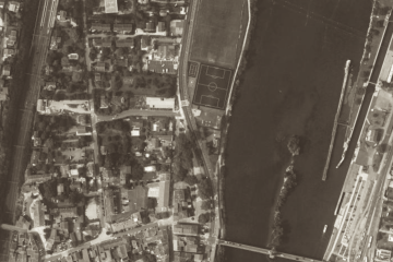 Les rues de Couzon en 1951